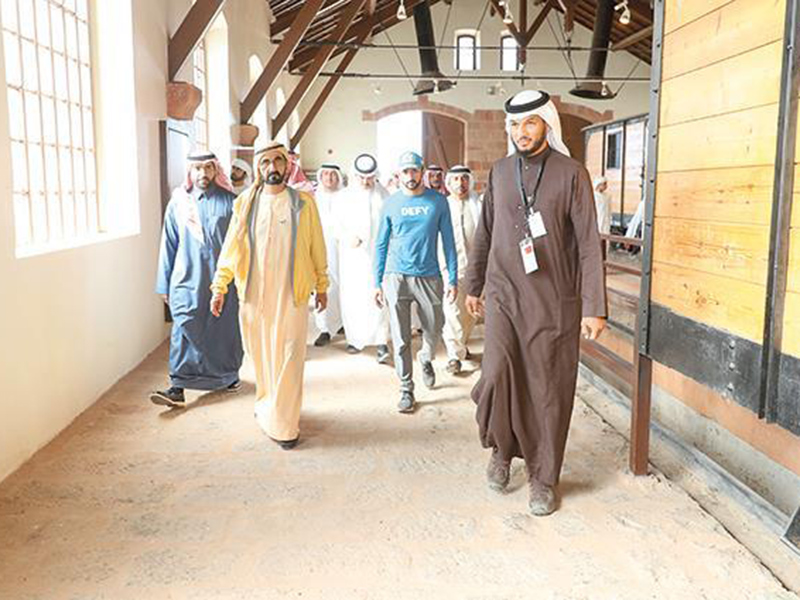 الشيخ محمد بن راشد يشيد بالسياحة في السعودية خلال زيارته لها